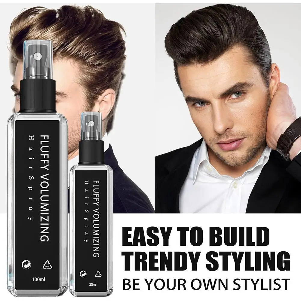 Fluffy Volumizing Hair Spray Super Large Capacity Magic Spray Thickening Gel Hair Professional Styling Mist Gel R4L6