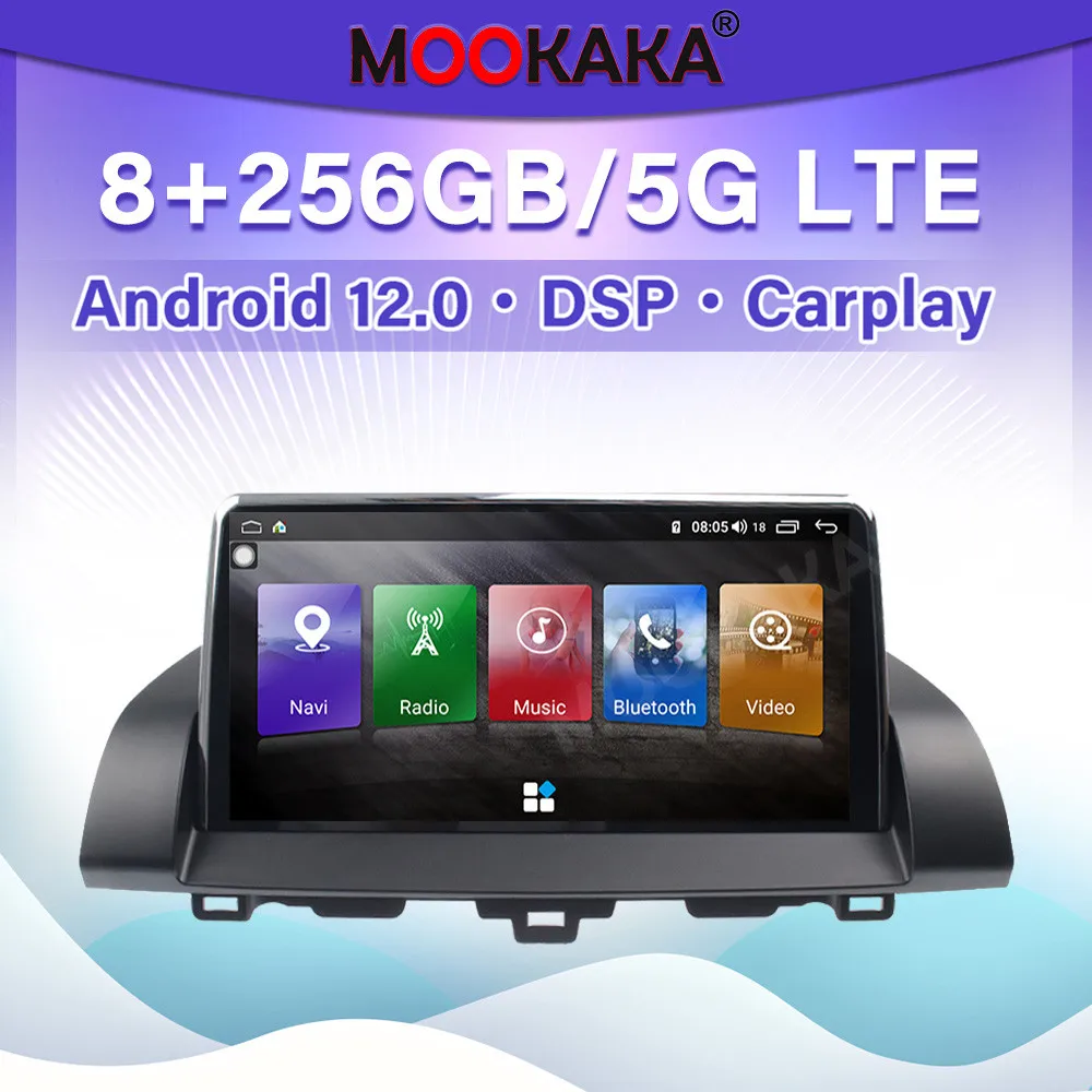 

For Honda Accord 10 2018 - 2020 CARPLAY Android 12 Car Radio Stereo Receiver Autoradio Multimedia Player GPS Navigation