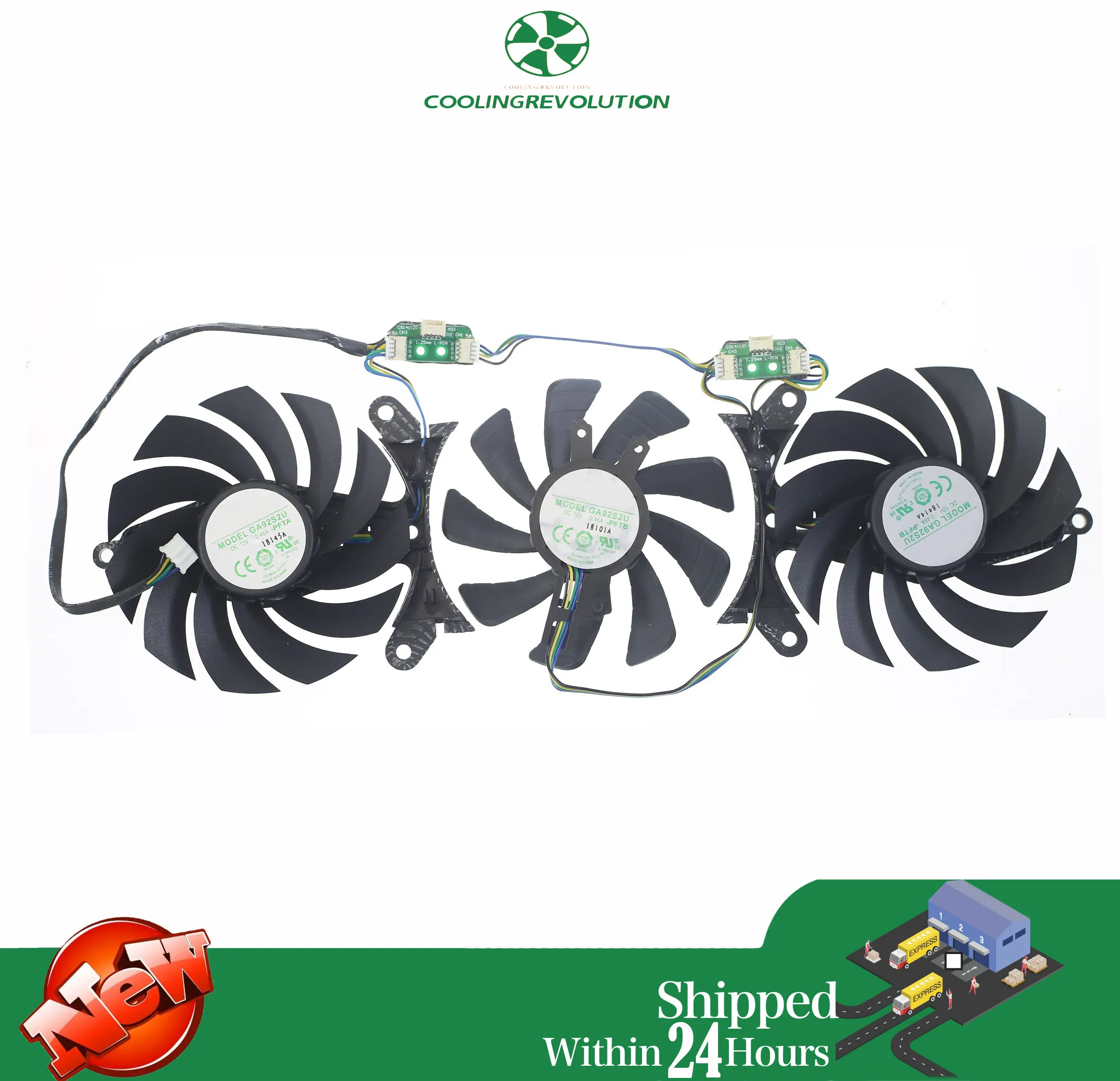 New Graphics Card Heatsink Fan for ZOTAC GTX1060 GTX1070