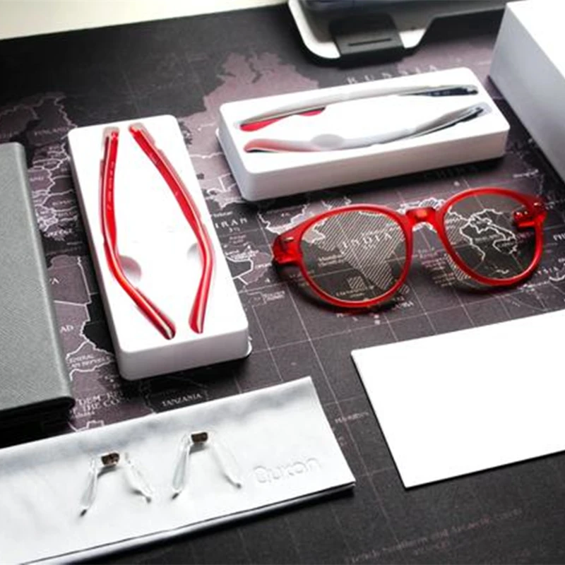 Qukan Anti-Blue-rays W1 Glasses Photochromic Protective Glasses 35% Blue Blocking Modular Design For Daily life