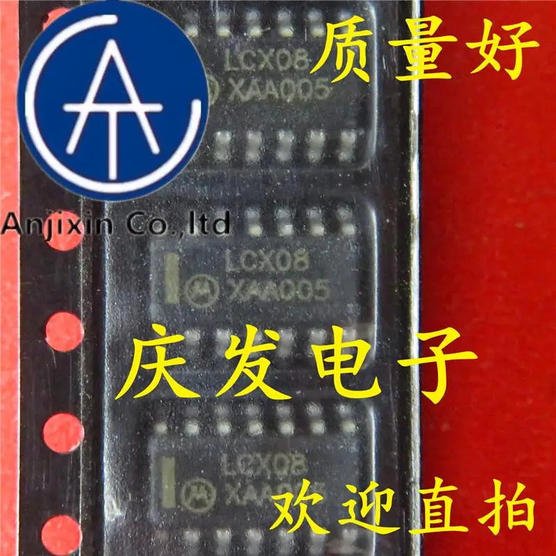 

10 шт., 100% оригинальные новые фотообои MC74LCX08DR2G LCX08 SOP14