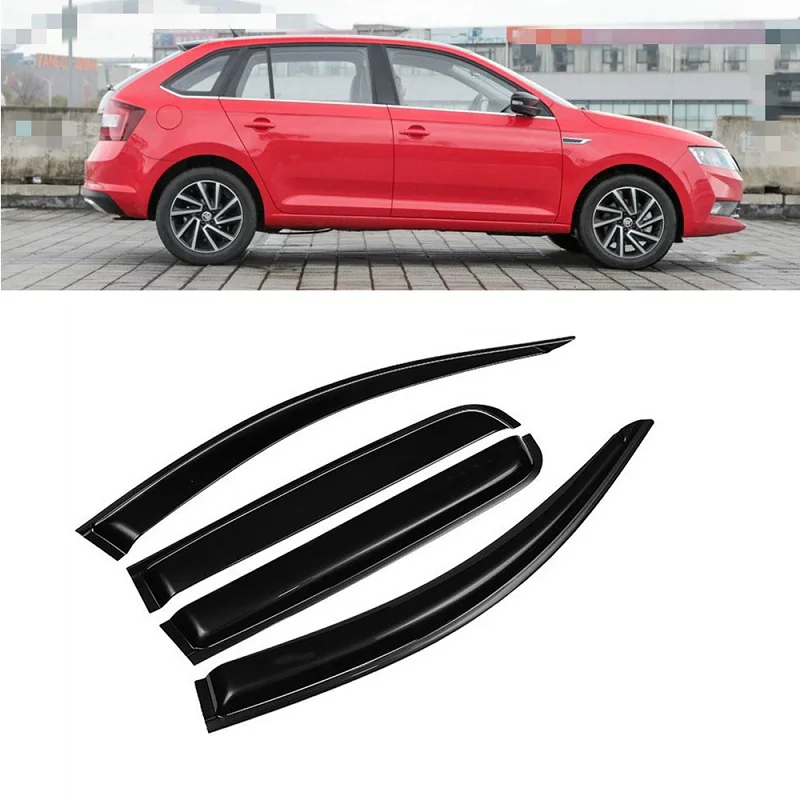 For Skoda Rapid Hatchback (20162021) Car Side Window Deflector Window