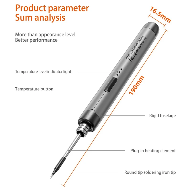 USB Soldering Iron Set Mini Small Soldering Iron Tool With 800mAh Lithium Battery Rechargeable Set soldering iron,soldering iron kit,soldering iron set