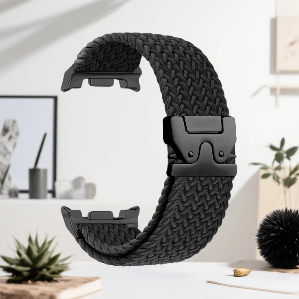 Braided Parachute Buckle Strap with Correa Bracelet