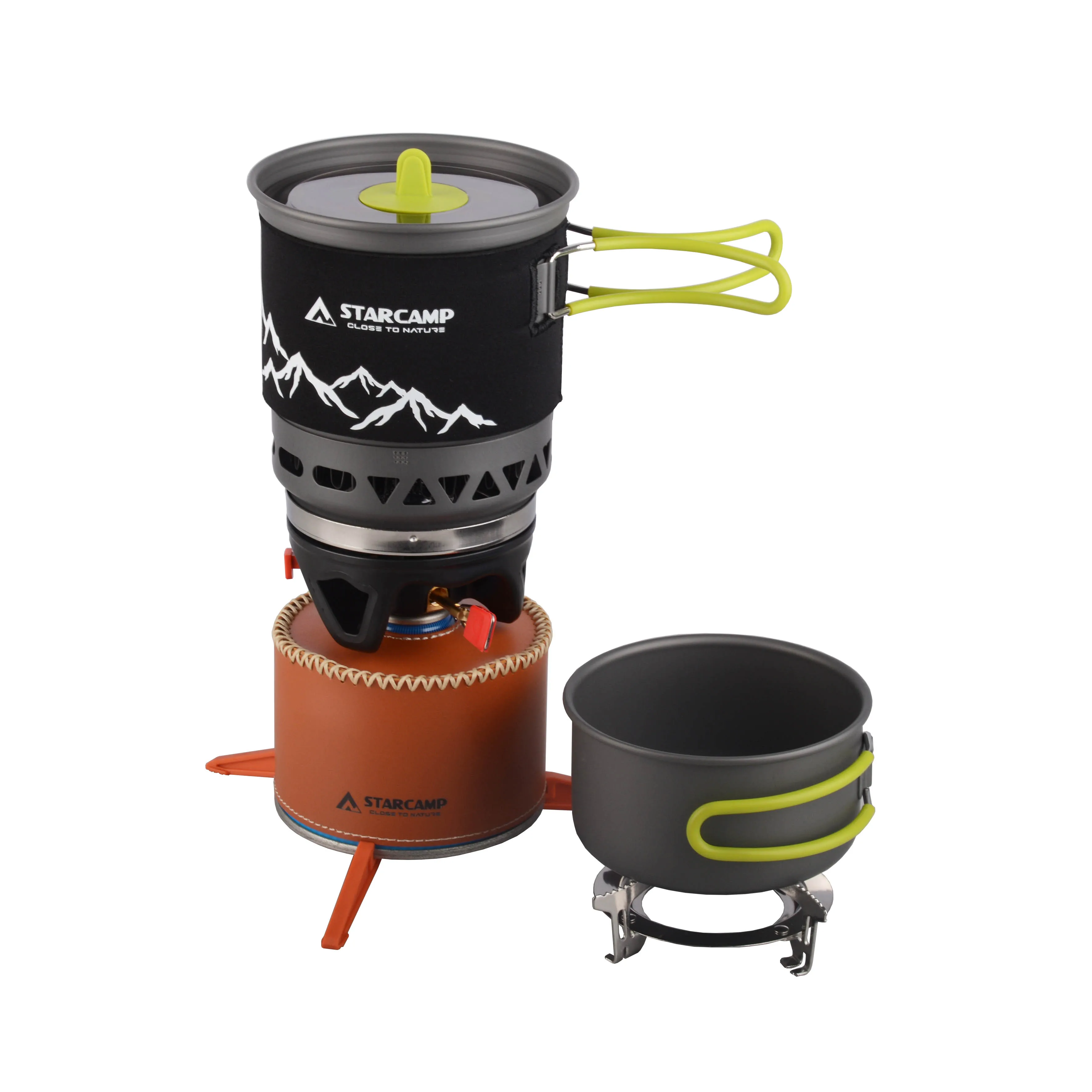 STARCAMP 1000+500ml Outdoor Camping Cooking System Hiking Fastboil