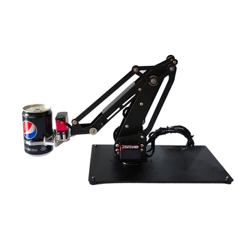 4 DOF Robot Arm con Base rotante in metallo grande/piccola per Arduino ESP32 Robot Kit fai da te manipolatore artiglio progetti Robot programmabili