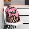 Love Pink Love Black New Fashion High Capacity Waterproof College Backpack Trendy Laptop Travel Book Bag 15inch 6