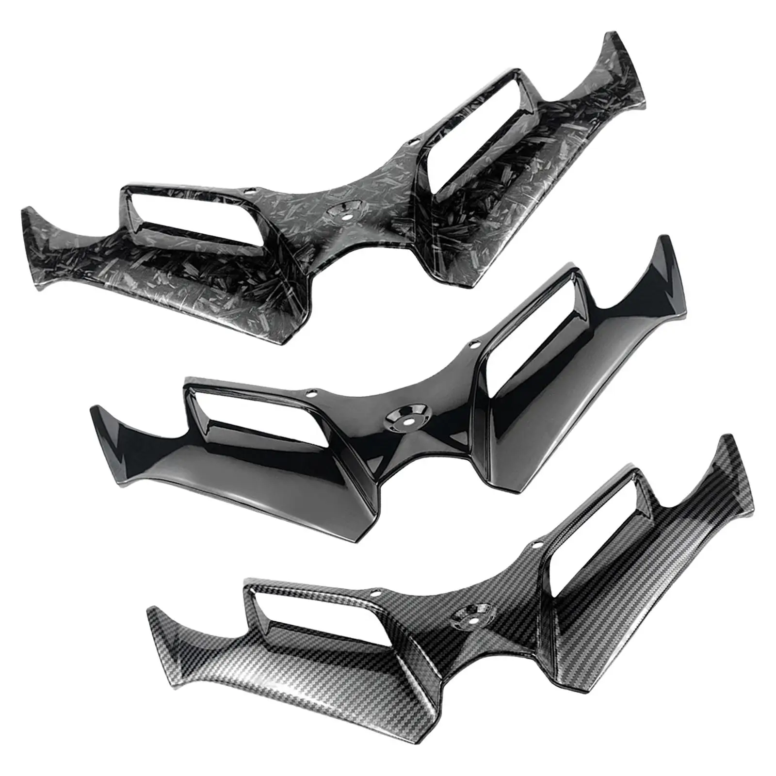 Motorcycle Front Fairing Motorcycle Front Fairing Winglet Aerodynamic Wing Cover Trim Spoiler for Yamaha Nmax125 Nmax155