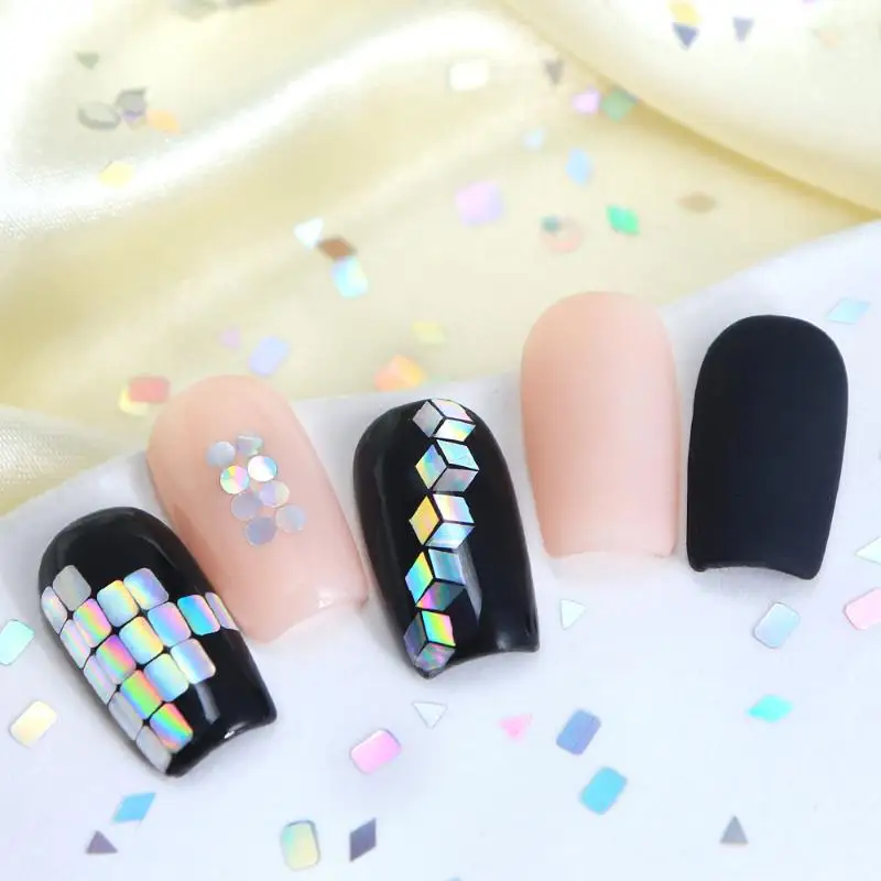 Nail Glitter Enhancement Kit for DIY Manicure