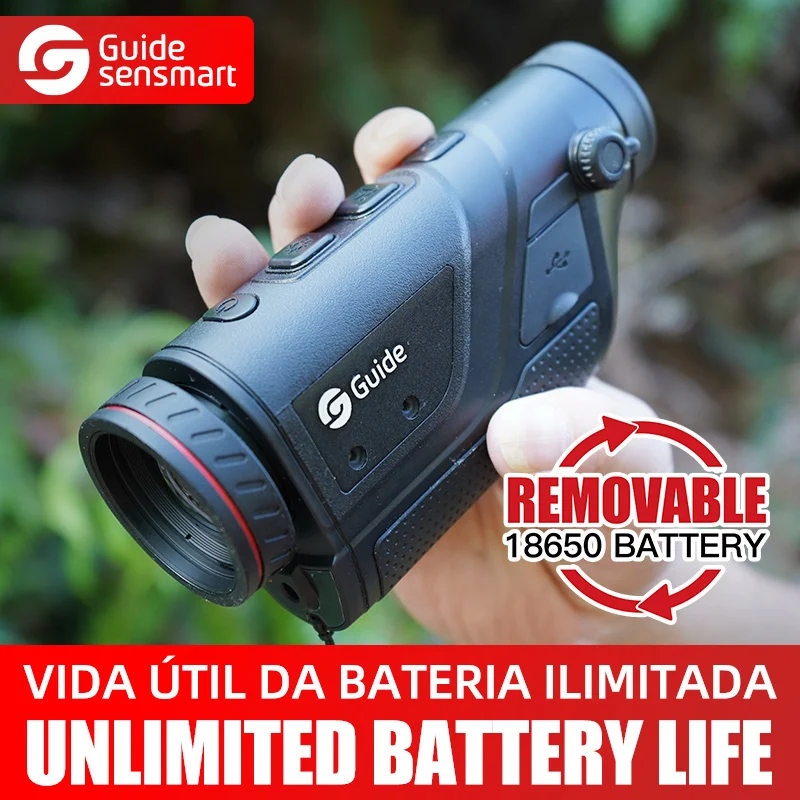 Guide Td410 Infrared Thermal Imaging Handheld Night Vision Monocular