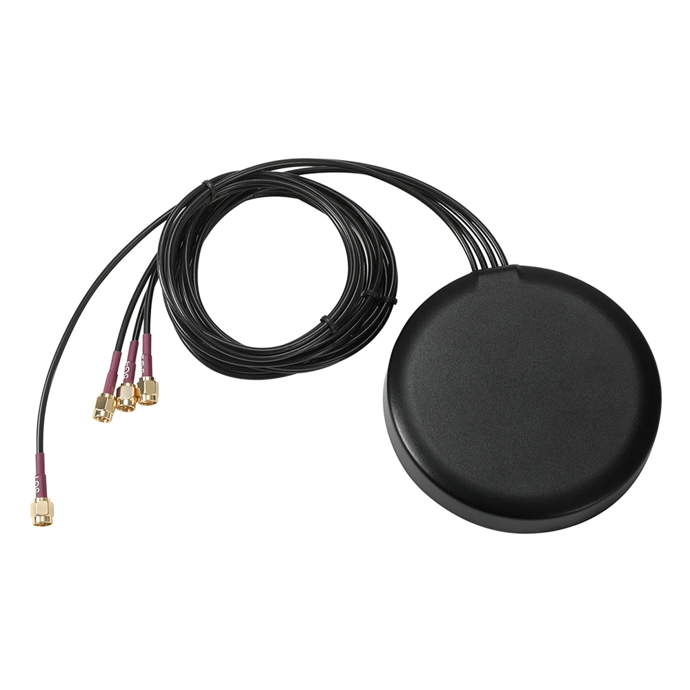 1pc 4 포트 5G 4G LTE MIMO 외부 안테나 IP67 방수 자석 마운트 SMA Male 1M 3M IoT 셀룰러 게이트웨이용