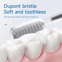 Electric Toothbrush Mental Thin Brush Body Specially for Women Pure Wisdom Beauty Soft DuPont Bristle 5