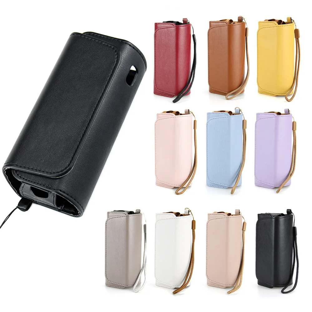 

RUORUO Universal 10 Colors Flip Bag Case for IQOS ILUMA Pouch Bag Holder Cover Wallet Leather Cover for ICOS 3 Duo Accessories