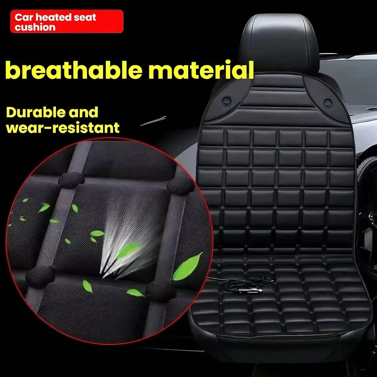 Car Heated Seat Cushion Constant Temperature