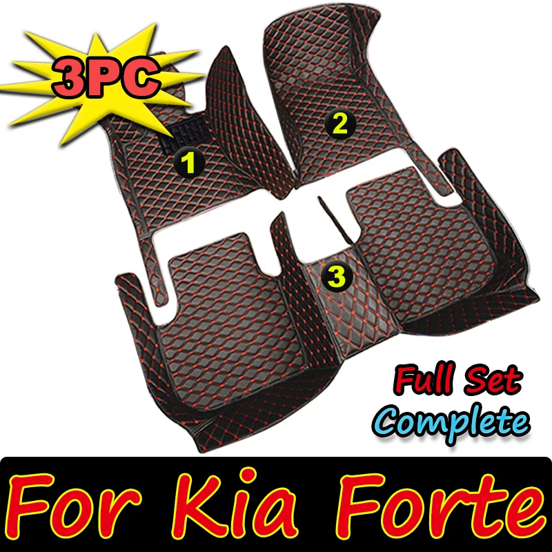 

Car Floor Mats For Kia Forte 2009 2010 2011 2012 2013 2014 2015 2016 2017 Custom Foot Pads Carpet Cover Interior Accessories
