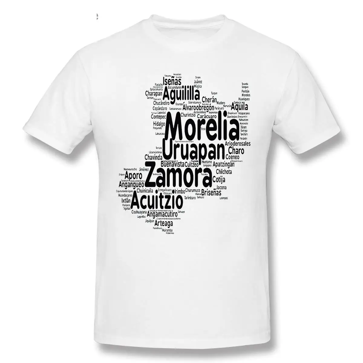 

MICHOACAN MEXICO T Shirt Short Sleeve T Shirts Casual Tops Streetwear T-shirt