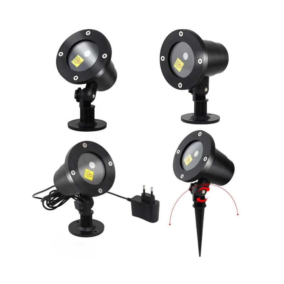 Proiettore Laser RGB Per Esterno – Illuminazione Giardino, Paesaggio, DJ, Natale – YC Stage Light - 2