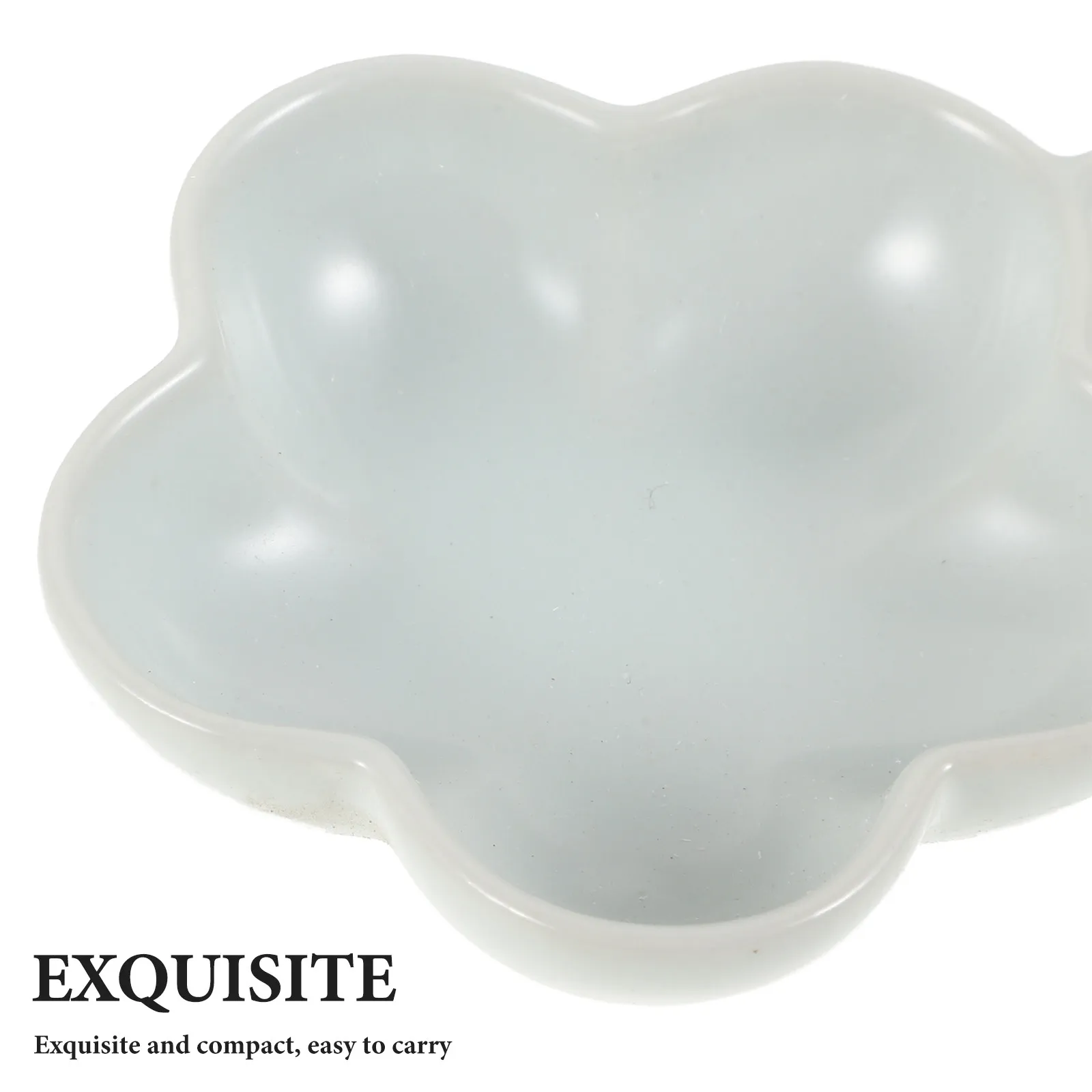 서예 그림 쓰기 예술 스튜디오 책상 장 세라믹 붓 받침 잉크 접시 꽃 모양 디자인 우아한 전통 동양 스타일