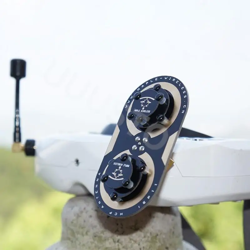 Maple Wireless Antenna 11dbi 5.8GHz SMA Circular Polarized FPV Antenna KIT Fatshark SKYZONE Monitor RC FPV Goggles Original thumbnail 5