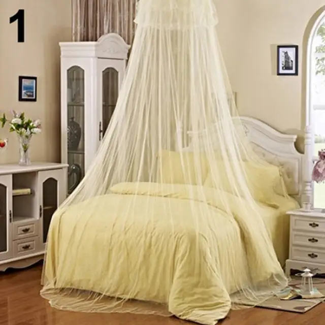 60x250x850cm élégant rond dentelle insecte lit auvent filet rideau femmes fille princesse moustiquaire dôme moustiquaire filet de literie 3