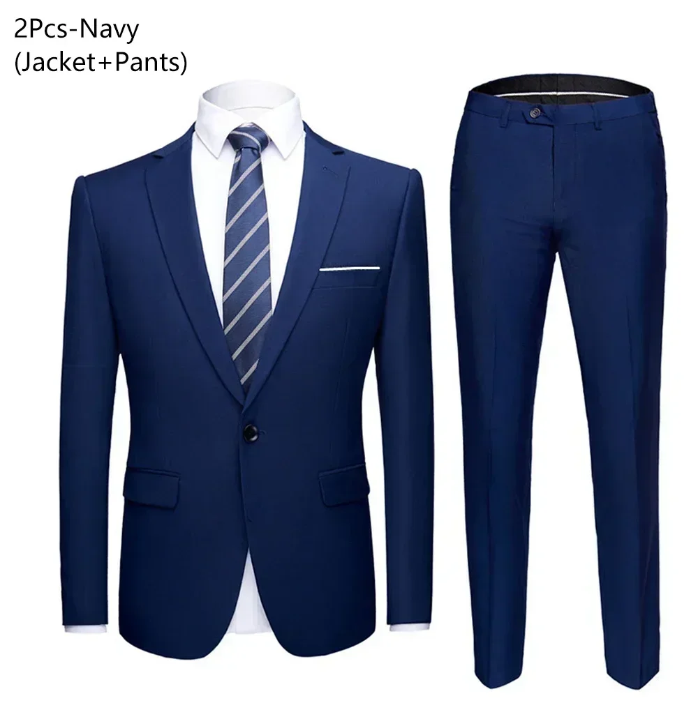 Navy 2-piece suit