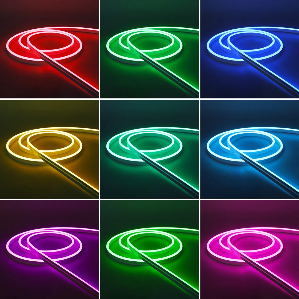 블루투스 스마트 LED 스트립 조명, 5V 네온 사인 RGB 네온 조명, USB 테이프, LED 챔버, 주방 크리스마스 백라이트 램프 장식