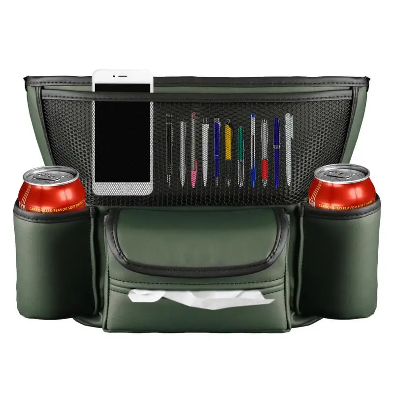 

Автомобильный держатель-кошелек между сиденьями, автомобильный органайзер для хранения на переднем сиденье, задний Органайзер, автомобильный держатель-кошелек, Сетчатая Сумка для консоли