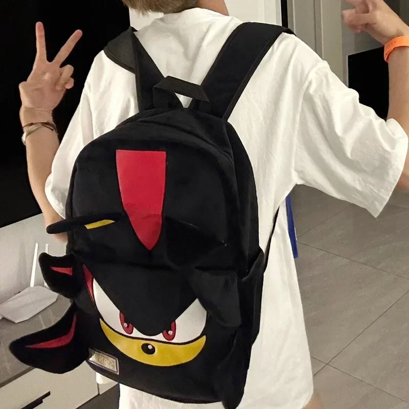 Diablo Sonic Boy Backpack Couple Cartoon Schoolbag Female Student Large Capacity Travel Fashion Backpack Boy Cool Schoolbag New 2