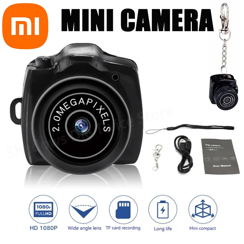 Xiaomi Mini Camera Camcorder 1080P Micro DVR Ultra Small Body Micro Cam Y2000 Portable Webcam