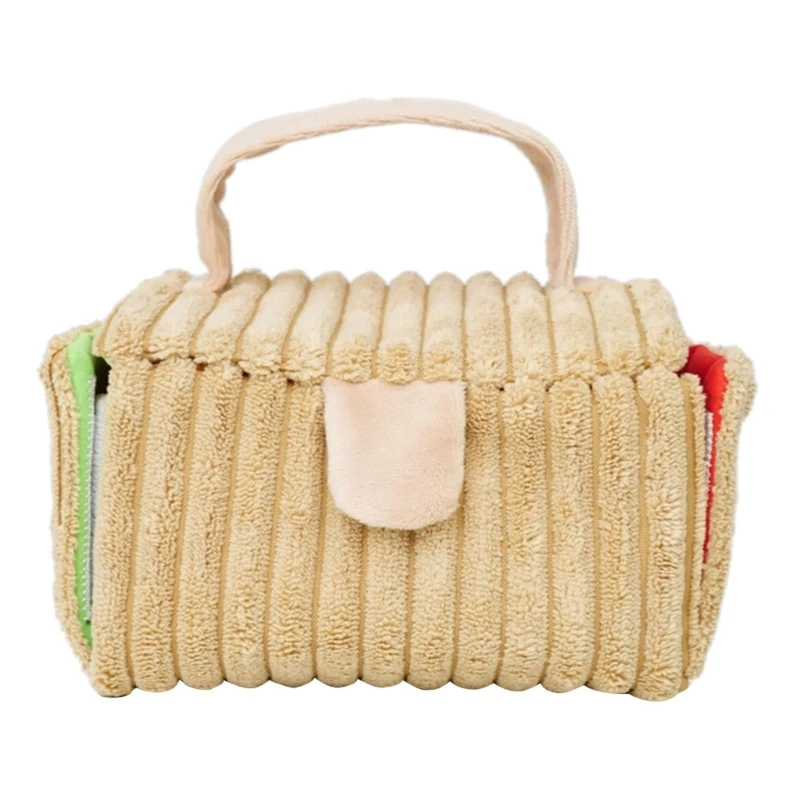 

Snuffle Dog Toy Squeak Plush Soft Chew Toy Sniffing Pad for Dogs Playing Drop shipping