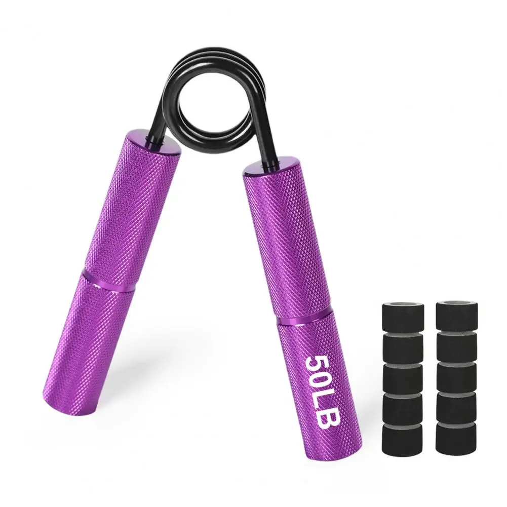 Grip Strength Trainer Ergonomic Design Non-slip 200LB Resistance Muscle Recovery Compact Size Heavy-Duty Hand Gripper