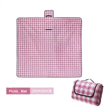 

200x200cm Updated Machine Wash Picnic Mat Thickened Moisture-proof Mat Camping Mat Picnic Cloth Outdoor Beach Mat Supplies