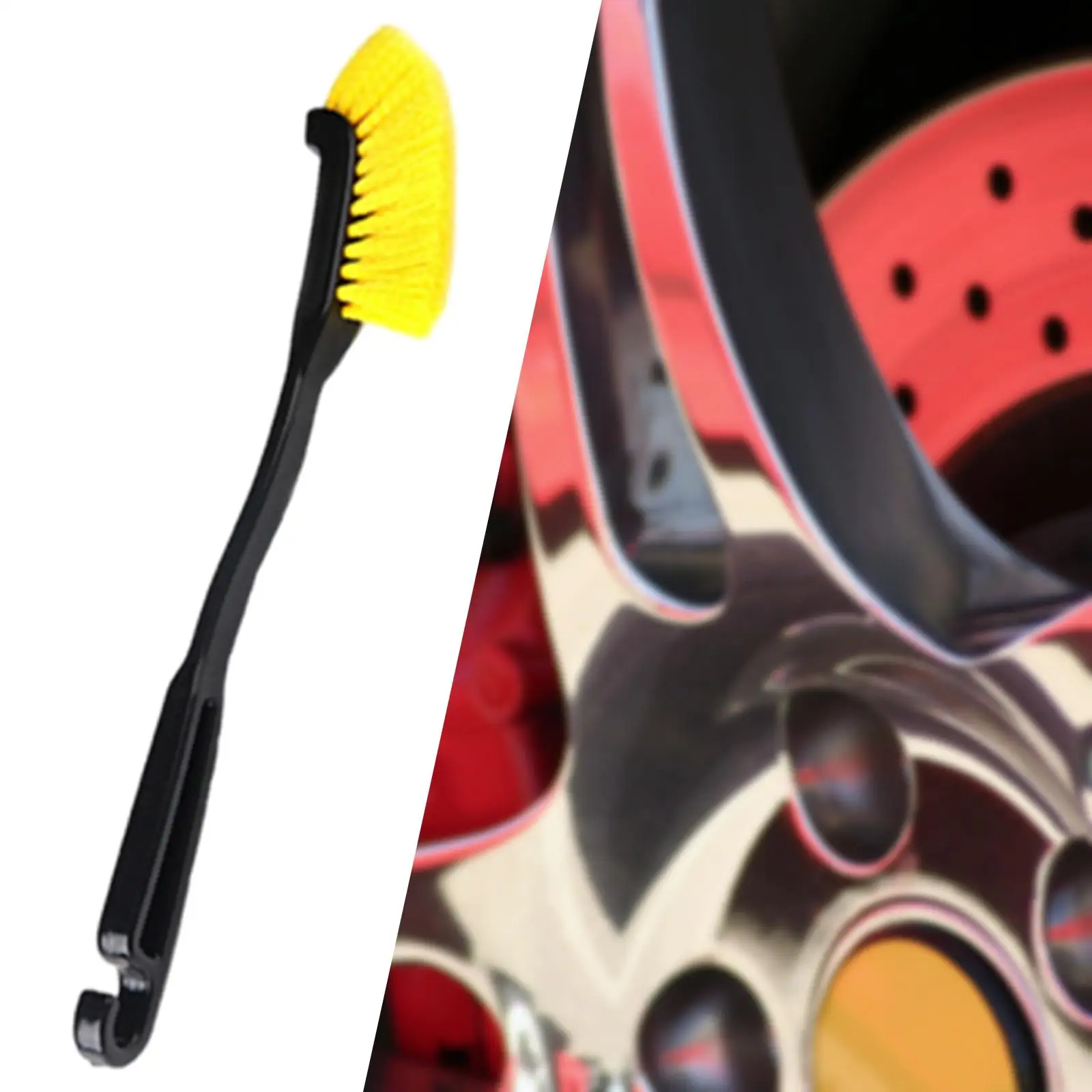 

Wheel Brushes for Cleaning Wheels Comfortable Handle Easy to