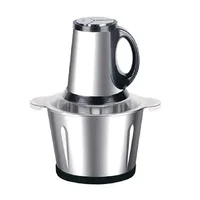 Electric Stainless Steel Meat Grinder Multifunctional 3-Speed Home Commercial Food Processor Sausage Maker Garlic Mincer Baby 2