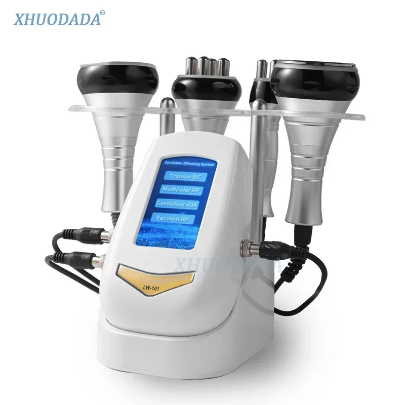 New 4 IN 1 Cavitation Machine 40k Ultrasonic Shape Vacuum Frequency Liposuction Weight Loss Slimming Skin Tightening Lifting