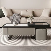 Type italien minimalisme Table Basse nordique Simple salon canapé Table Basse d'appoint Designers marbre meubles de maison Basse FYCT 5