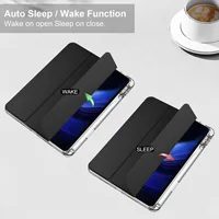 Case for Xiaomi Mi Pad 5 Pro 11 MiPad 6 Pro 11 7 PRO 11.2 HD Transparent Case Redmi pad SE 11 PRO 12.1" with Awake / Sleep Cover 2