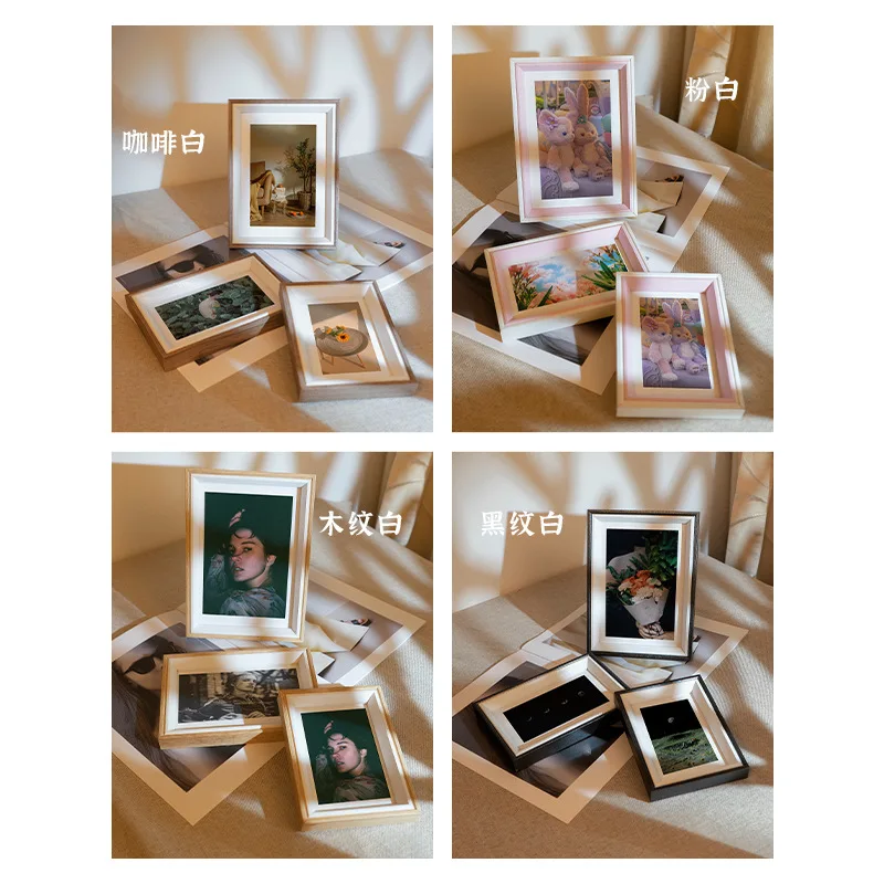 

86146 painting picture hanging works picture frame mounted children's Nordic style small table