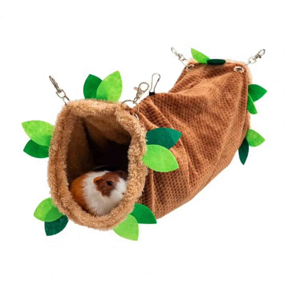 Hamster-Hammock-Large-Space-Hanging-Bed-Warm-Hamster-Guinea-Pigs ... - Handmade Hamster Hammock Designs