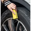 5/10pcs Multifunctional Sponge Brush For Car Wheels Tires Polishing Waxing Clean The Gaps Blind Corner Cleaning Crescent Shaped 5