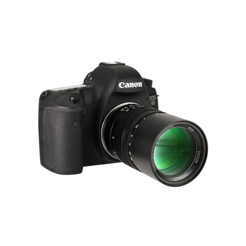 중이 옵틱스 135mm F2.8 II 수동 카메라 렌즈 (니콘 F, 캐논 EF, 후지필름 XF, 펜탁스 K, E L 마운트 미러리스 SLR 카메라용)