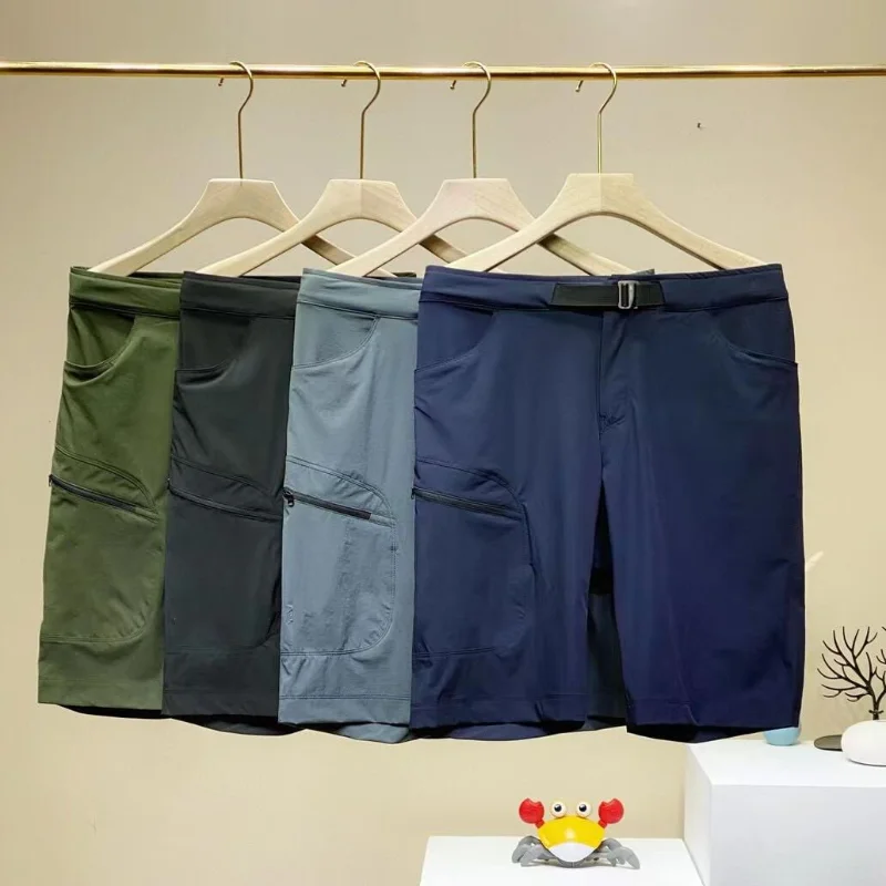 

Мужские быстросохнущие легкие походные шорты Palisade, высококачественные летние штаны с вышивкой и логотипом, Мужская одежда, 2023