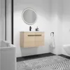 Floating Vanity Bathroom, 30 Inch Bathroom Vanity with Sink, Wall Mounted , Soft Closed Doors, Integrated Sink, Engineered Wood 4