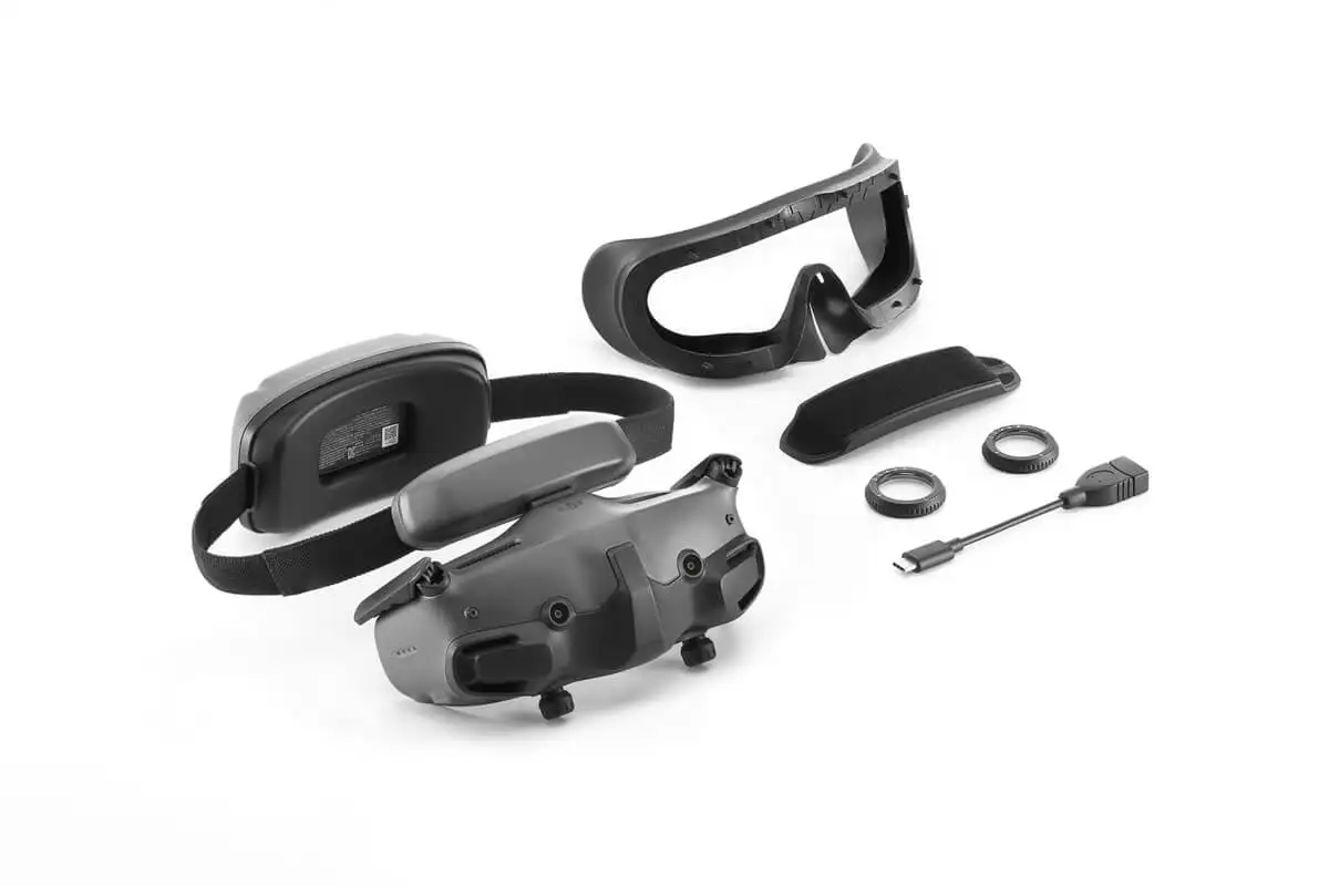 DJI Goggles 3 OLED screen Low Blu-ray certification 1080p 100Hz refresh rate Avata 2 Mini 4 Pro Air 3 Neo drone goggles accessories