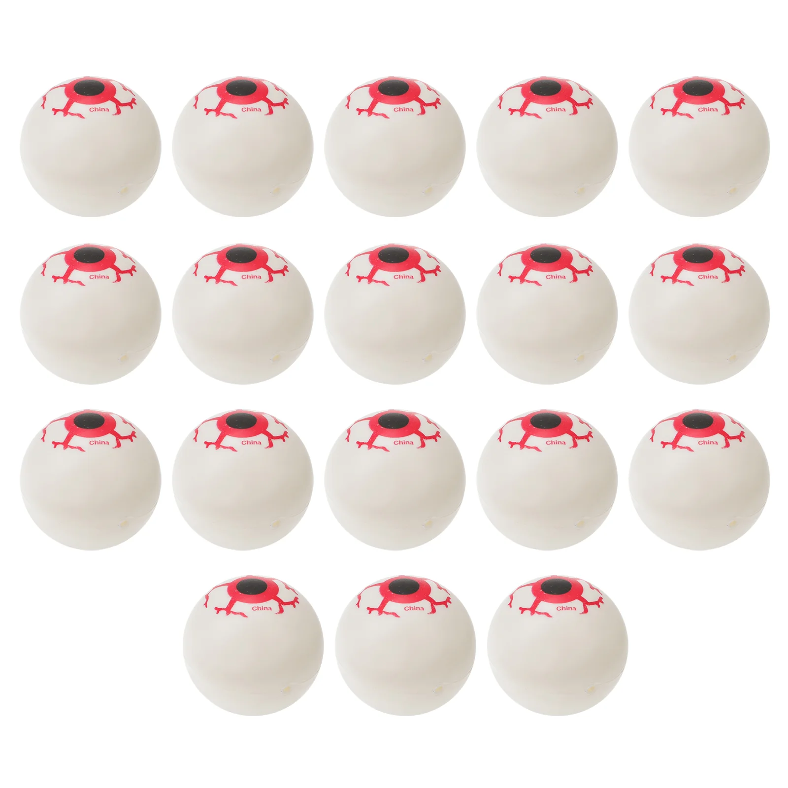 

18 Pcs Halloween Eyeball Eyeballs for Party Supply Vivid Scary Playing Decor Toy