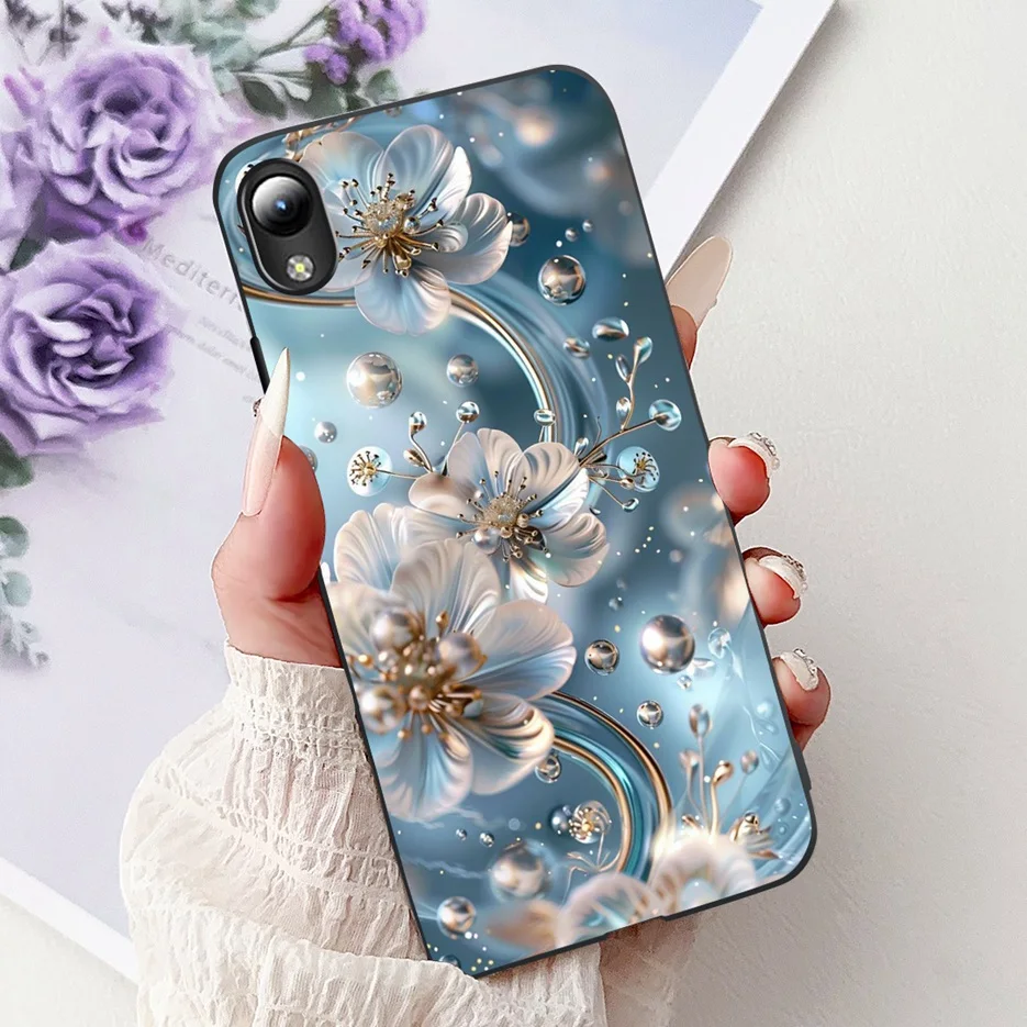 Stylish Painted Soft Silicone Phone Case Cover