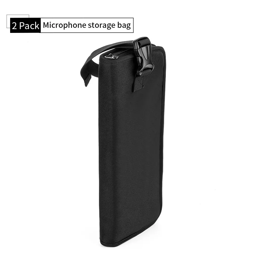 Microphone Storage Bag for JBL Partybox Encore Essential/110 Transmitter Bag Portable S1 Pro K Song Travel Carrying Case