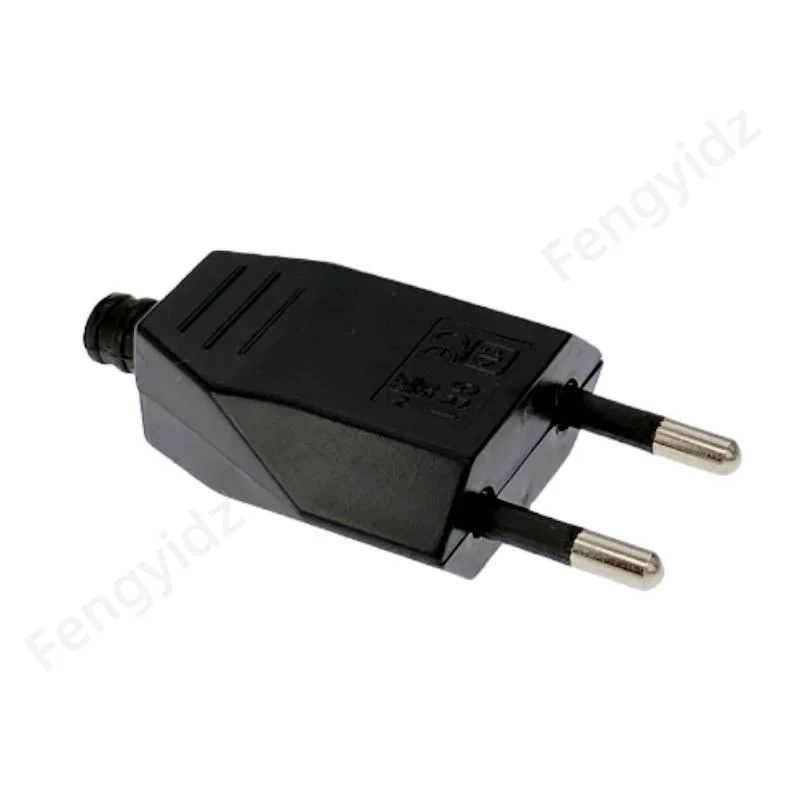 European Standard Male Female Replacement Rewireable Hole Socket Two-pole Power Extension Cord Plug Outlet Euro Cable Connector electrical socket plug outlet extender power cable power extension plug power cord extension sockets power plug connector power socket smart plug outlet
