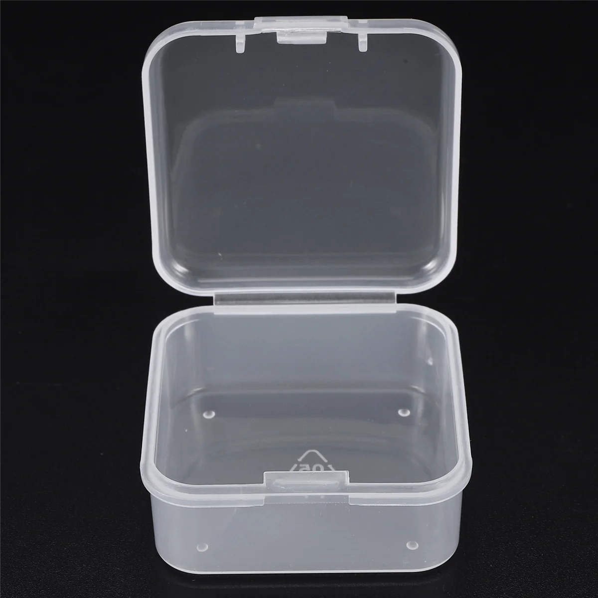 6 Pieces Mini Plastic Clear Beads Storage Containers