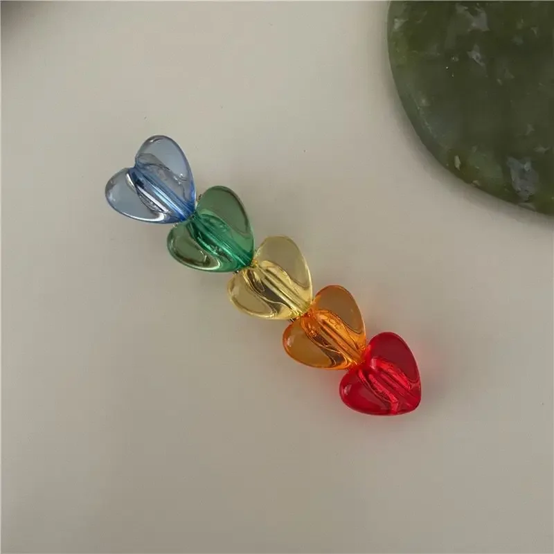 Freen Same Rainbow Hairpin Cute Hairpiece Ins Style Acrylic Freenbecky Package
